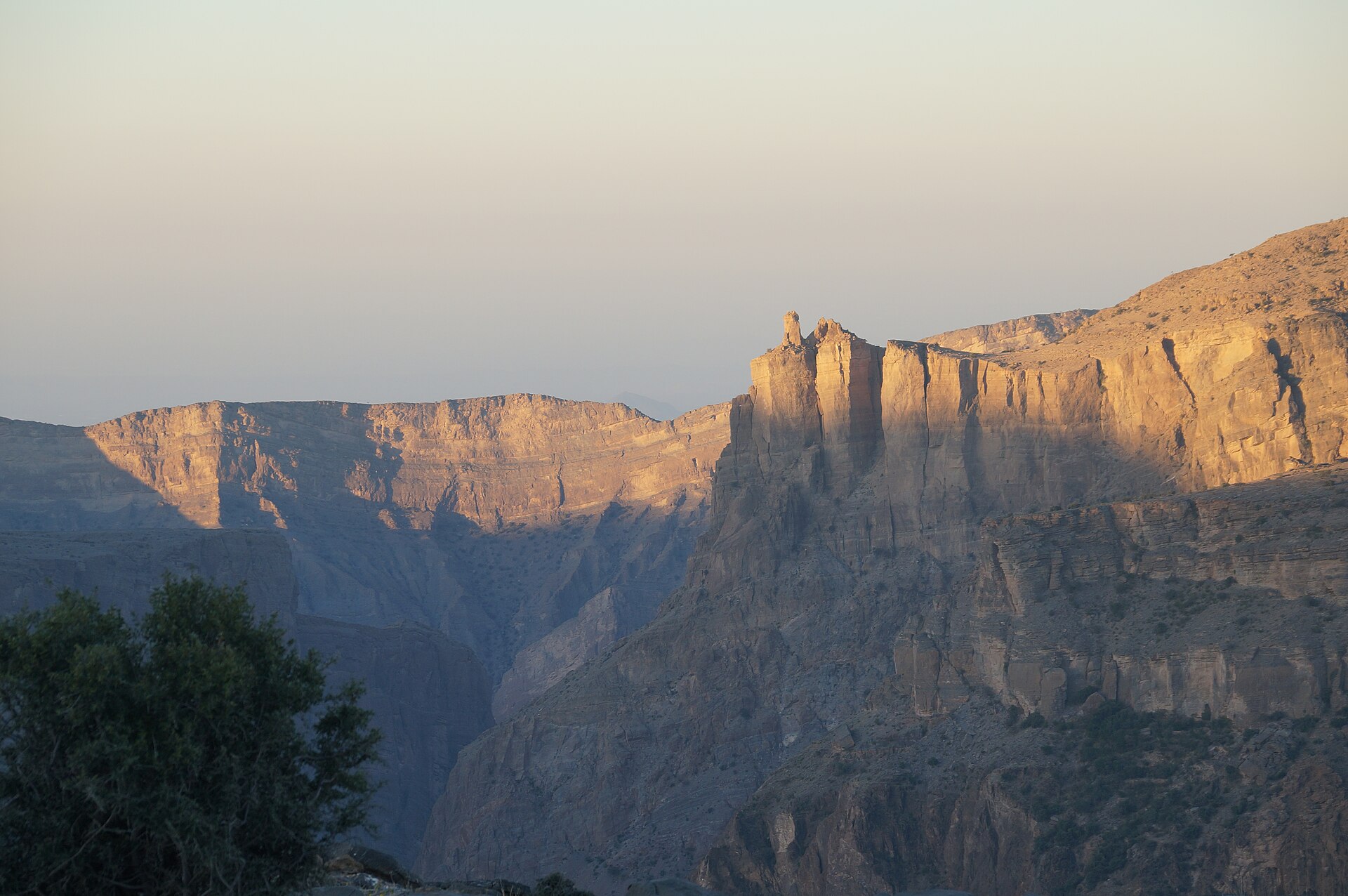 Jebel Akhdar at sunrise